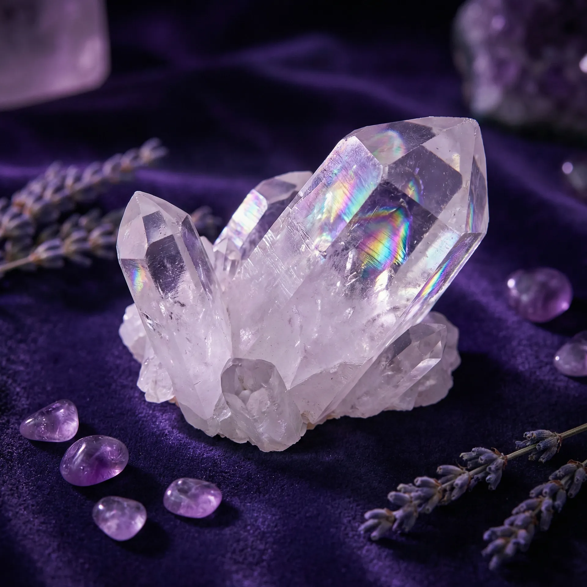 天然白水晶 - 闯关上梁山 走光 | 神秘学好物